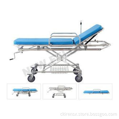 Aluminum Alloy Detachable Hospital Medical Transfer Patient